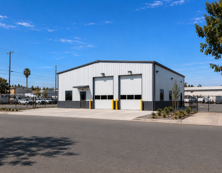 metal shop building for sale merced ca
